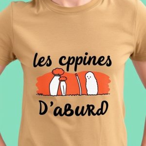 t shirt les copines d'abord